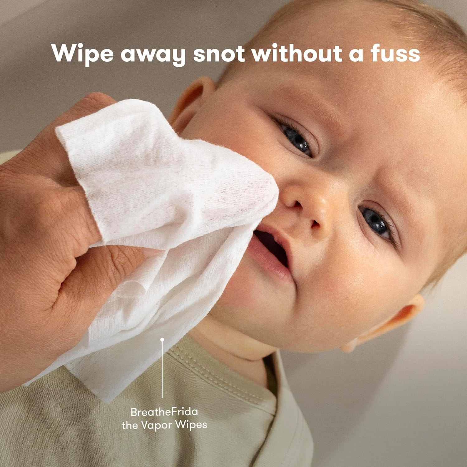 Baby & Toddler Breathe Easy Kit Sick Day Essentials by Fridababy- a Must-Have Set Includes Natural Nose & Chest Wipes, Organic No-Mess Chest Balm, & Organic Essential Oil for Bath or Diffuser image number 2