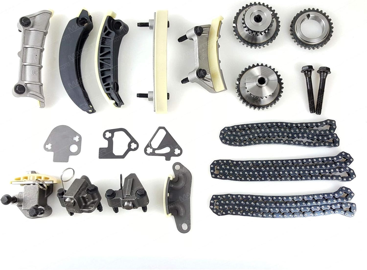 Timing Chain Kit with Gears Fit for Holden Commodore VZ VE VF V6 Captiva CG Colorado Caprice Statesman WM Alloytec LY7 Rodeo RA 3.0L 3.6L V6 image number 2