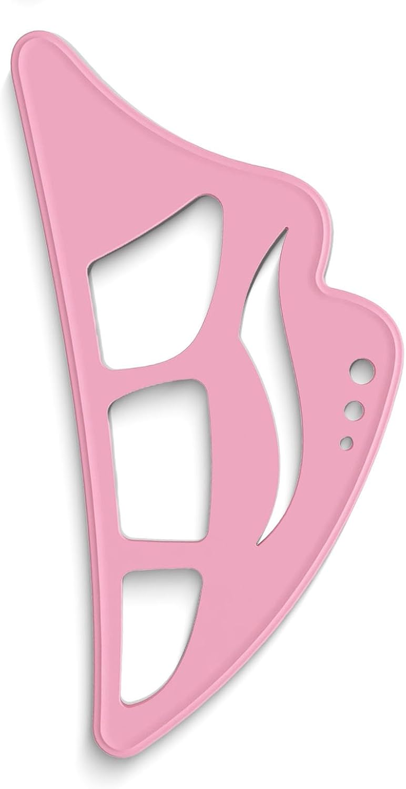 Leeneeneyetour Eyeshadow Tool,5 in 1 New Eyeshadow Assistant Aid Guide Stencils Tool,Professional & Quick Eye Makeup Tool for Women,Beginners (Black)