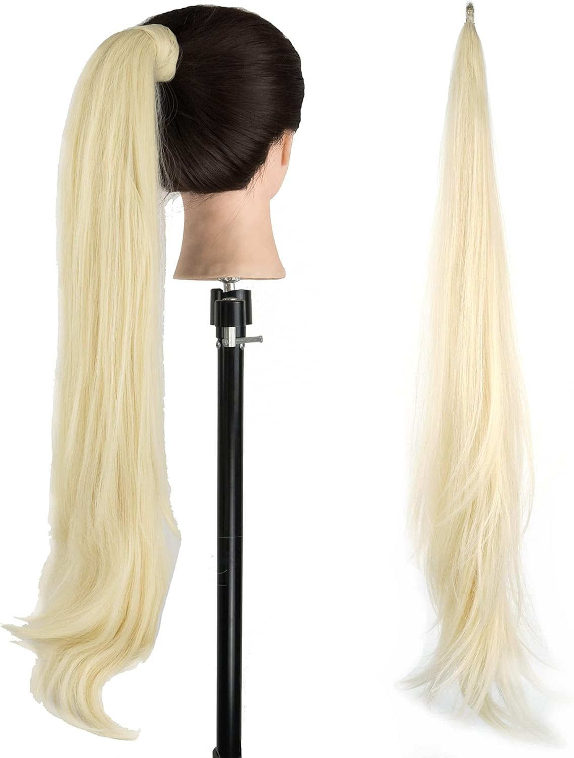 IMISSU Hair Extension Pony Tail Flexible Pretty Hair Ponytails Hairpieces Wig (Brown)