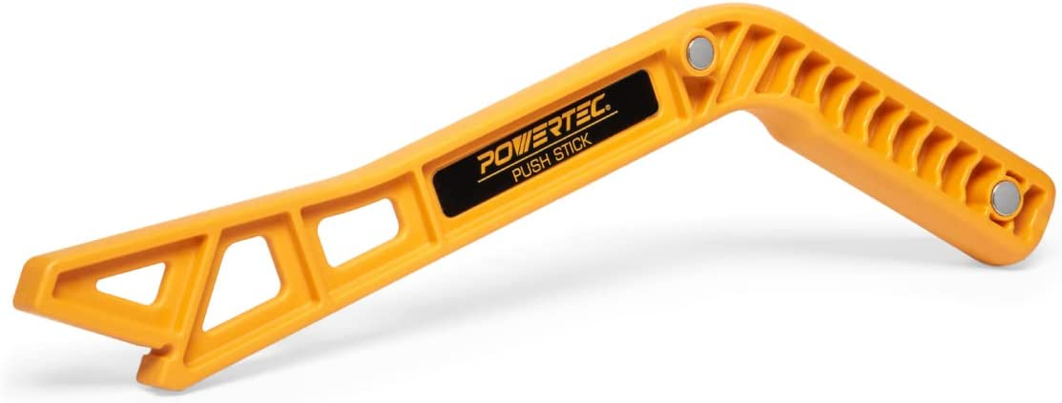 POWERTEC 71337 11.5&rdquo; Deluxe Magnetic Push Stick with Embedded Magnets in Ergonomic Handle for Space Efficient Storage | Woodworking Tools image number 3