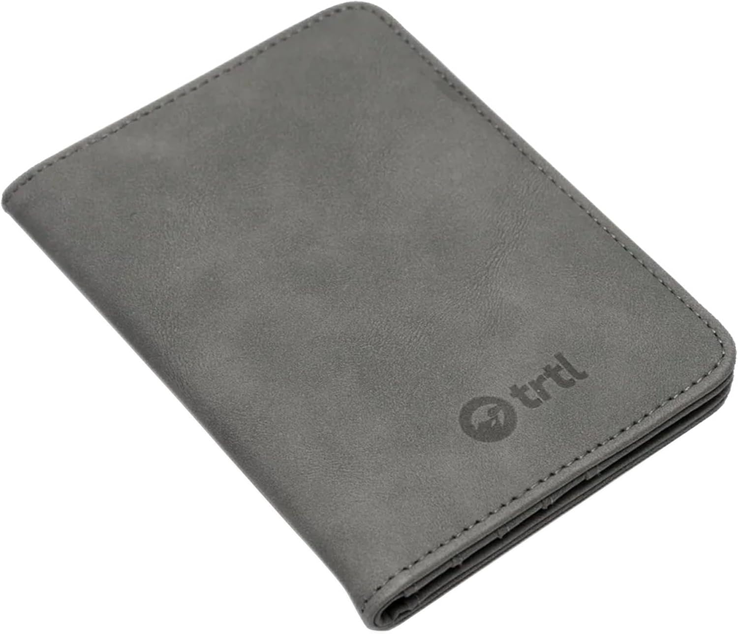 Trtl Passport Cover - Document Organizer for Passport, Credit Cards, and Tickets - Made with Durable, Water-Resistant, Vegan Leather