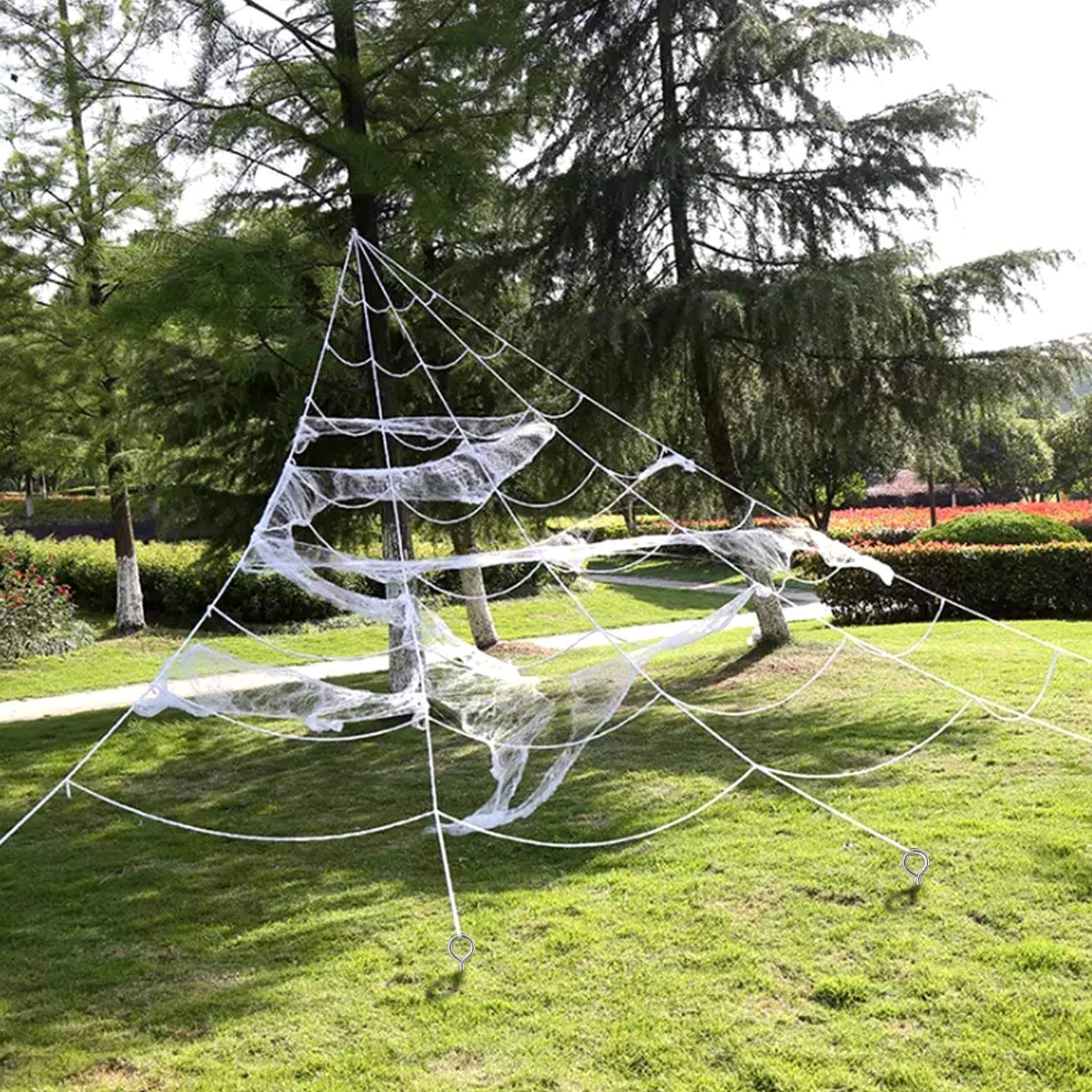 4 Pcs Screw Eyes, Eye Shape Screws Metal Hook，Premium Heavy Hanging Kit,Tie-Downs, Lifting and Securing Cables Wires, Hardware Accessories for Building Decoration, Indoor & Outdoor image number 6