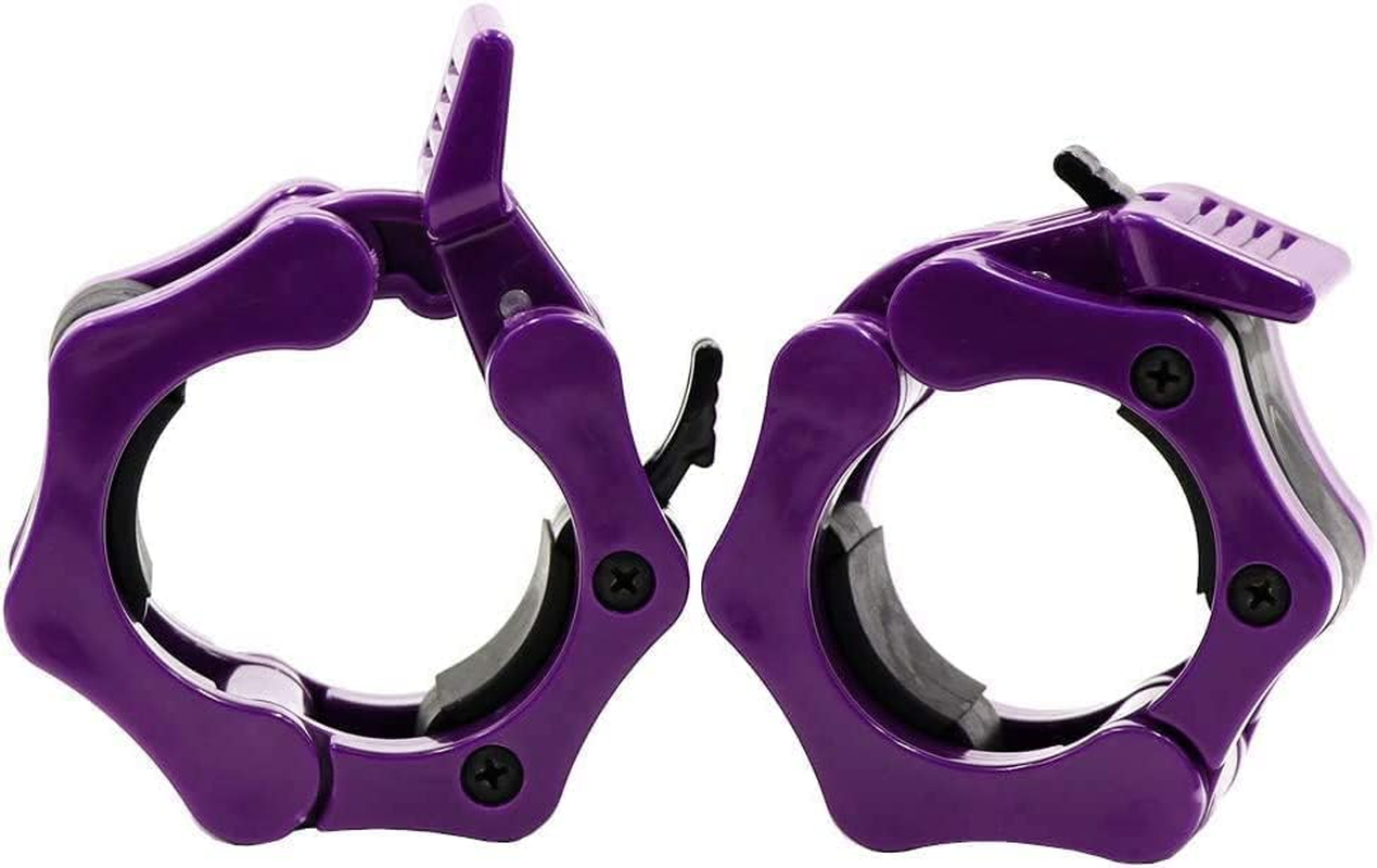 Clout Fitness Barbell Clamps Collars for 2 Inch Olympic Size Barbell image number 2