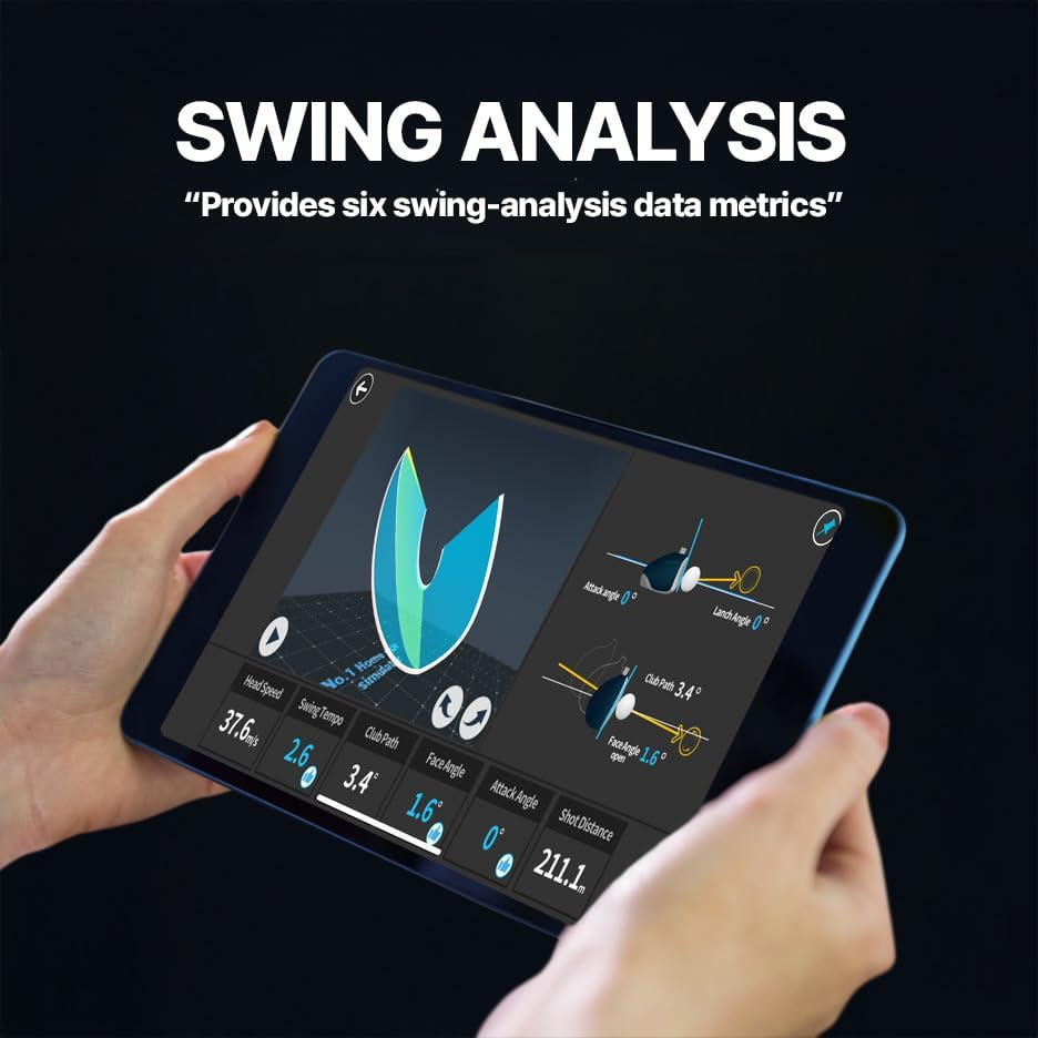 PHIGOLF Home Golf Game Simulator: Enjoy Interactive Golfing with Motion Sensor and Swing Stick for Indoor and Outdoor Fun image number 2