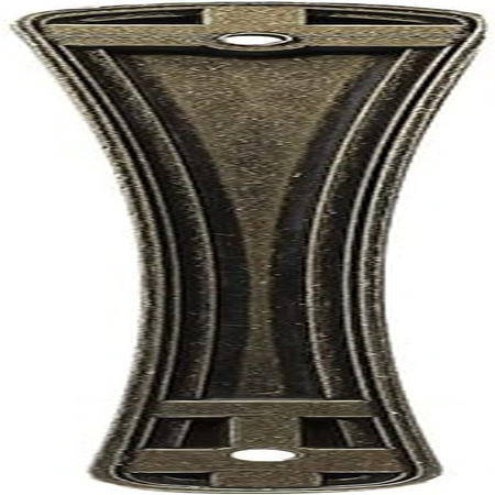 2 PCS 10 Inch Bracket Shelf Brackets Cast Iron Metal Corbels Ancient European Style Antique Brass - Black image number 3