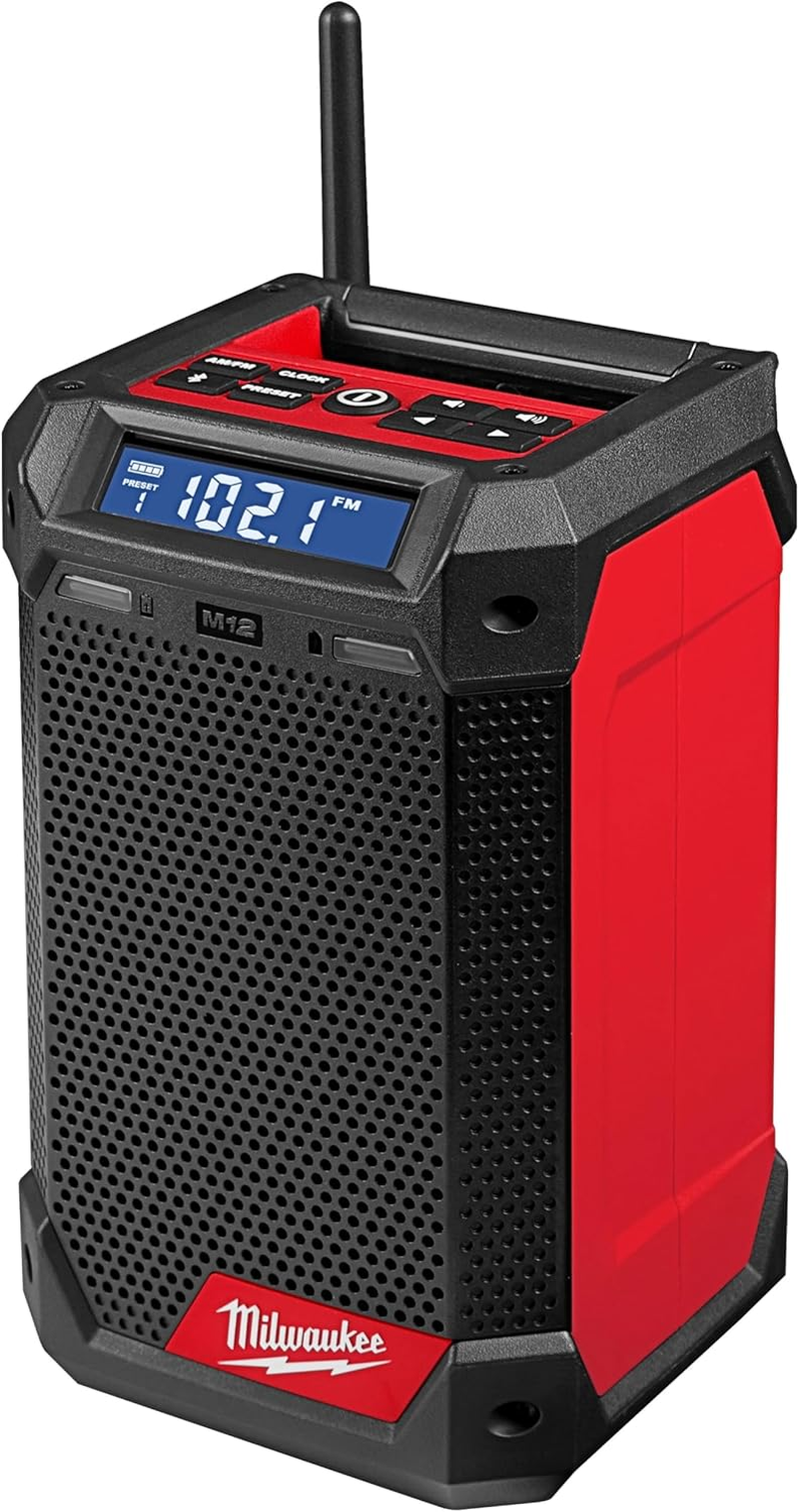 Milwaukee 2951-20 M12 Lithium-Ion Cordless Jobsite Radio/Bluetooth Speaker with Built-In Charger (Tool Only) image number 3