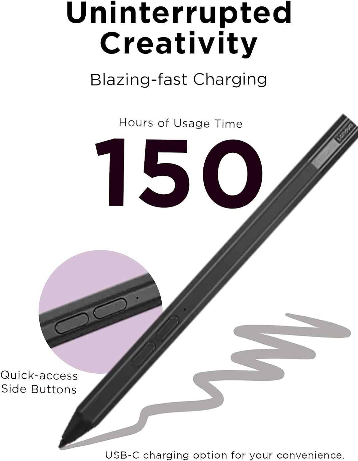 Lenovo Precision Pen 2 for Windows Laptops, GX81J19854 image number 6