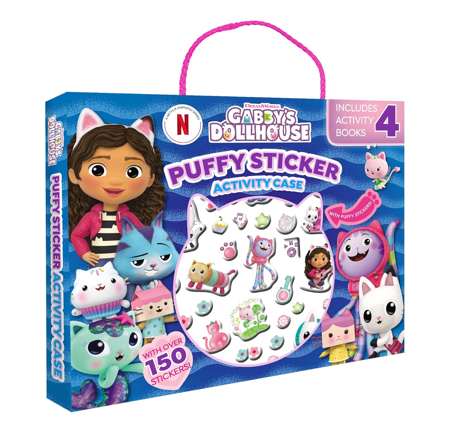 Gabby'S Dollhouse: Puffy Sticker Activity Case (Dreamworks)