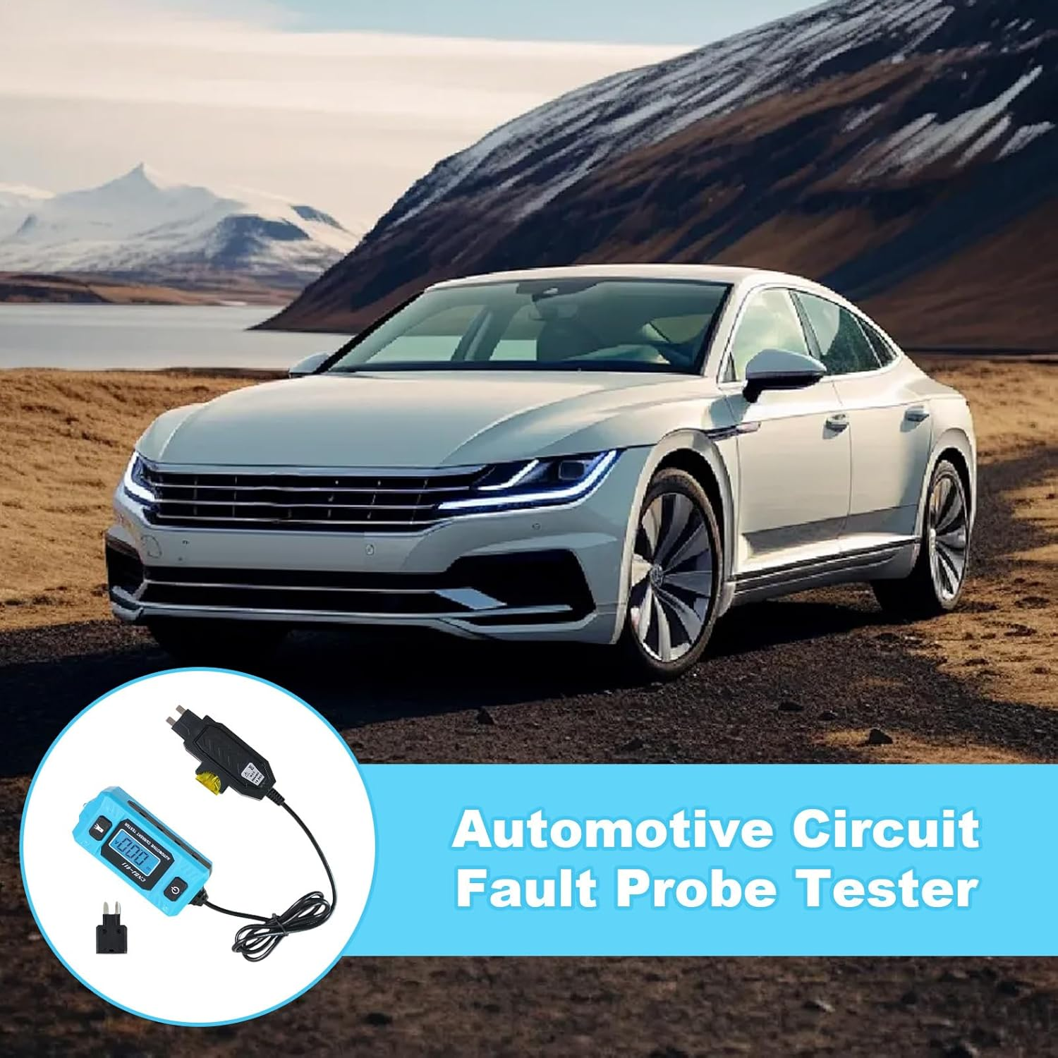 Car Circuit Tester | High Precision Portable Current Checker,Automotive Fault Probe Tester,For Professional Repair Personnel Vehicles Outdoor Fog Lights Horn Engine Radio image number 5