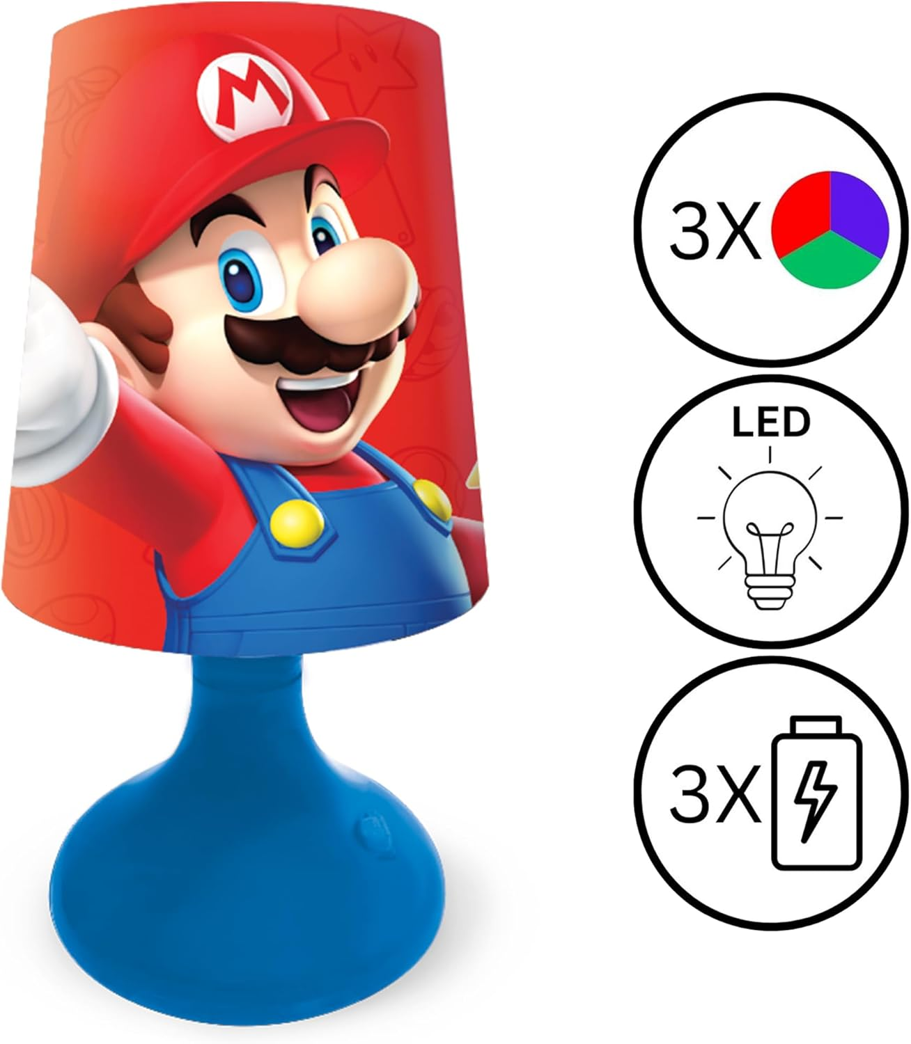 Lexibook - Nintendo MLT10NI Bedside Lamp image number 6