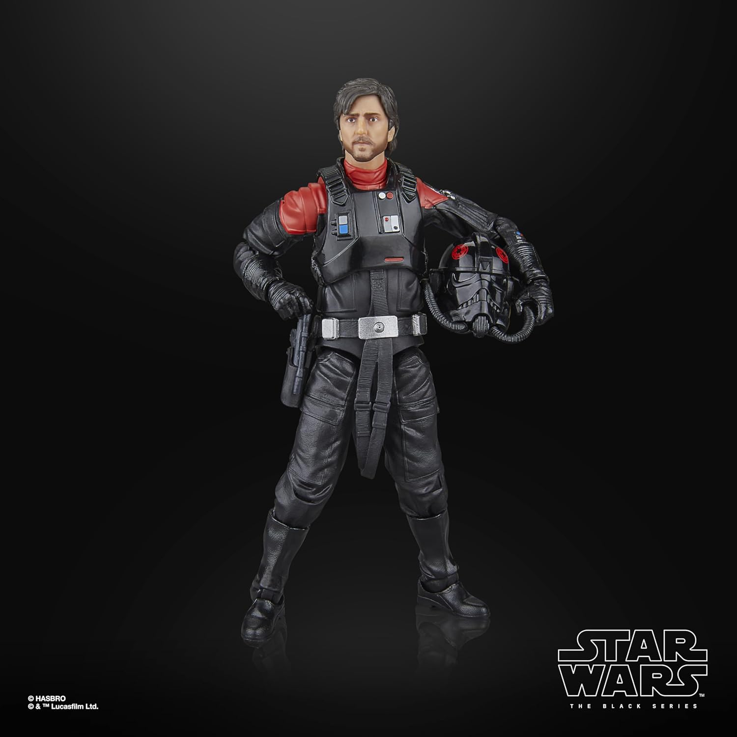 Star Wars the Black Series Cassian Andor (Sienar Test Pilot), Star Wars: Andor Premium Collectible 6 Inch Action Figure image number 5