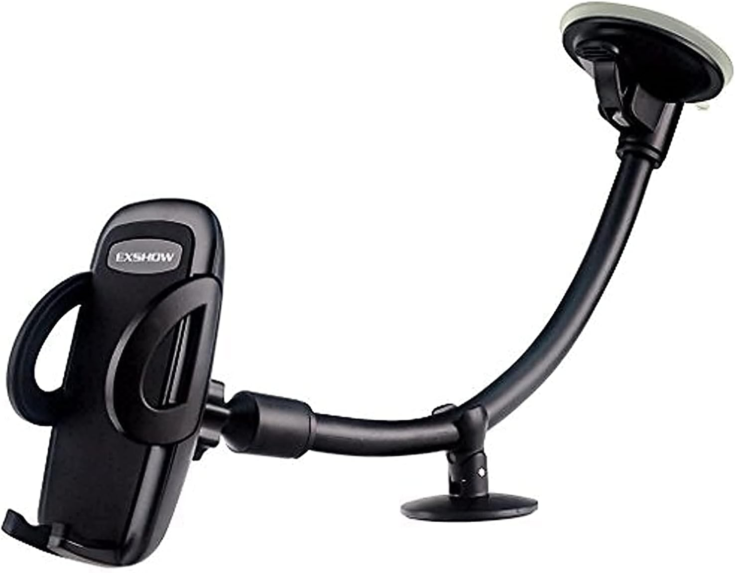 EXSHOW Windshield Car Phone Mount for Cell Phones with Lifeproof FRE Series Case image number 5