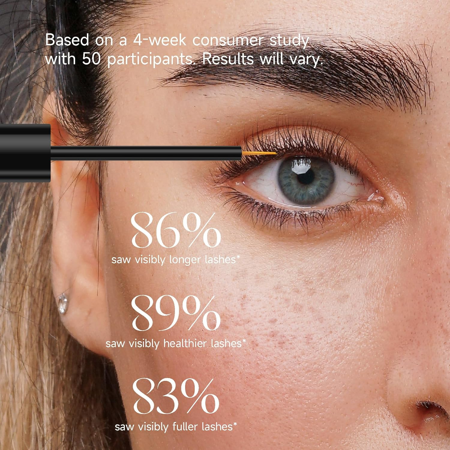 Navekia Lash Serum 2025 Pro - 2 Key Peptides + New Bio-Enzyme Tech | Science-Proven: Boost Lash Length & Density | Gentle for Sensitive Eyes, Vegan, Cruelty-Free image number 3