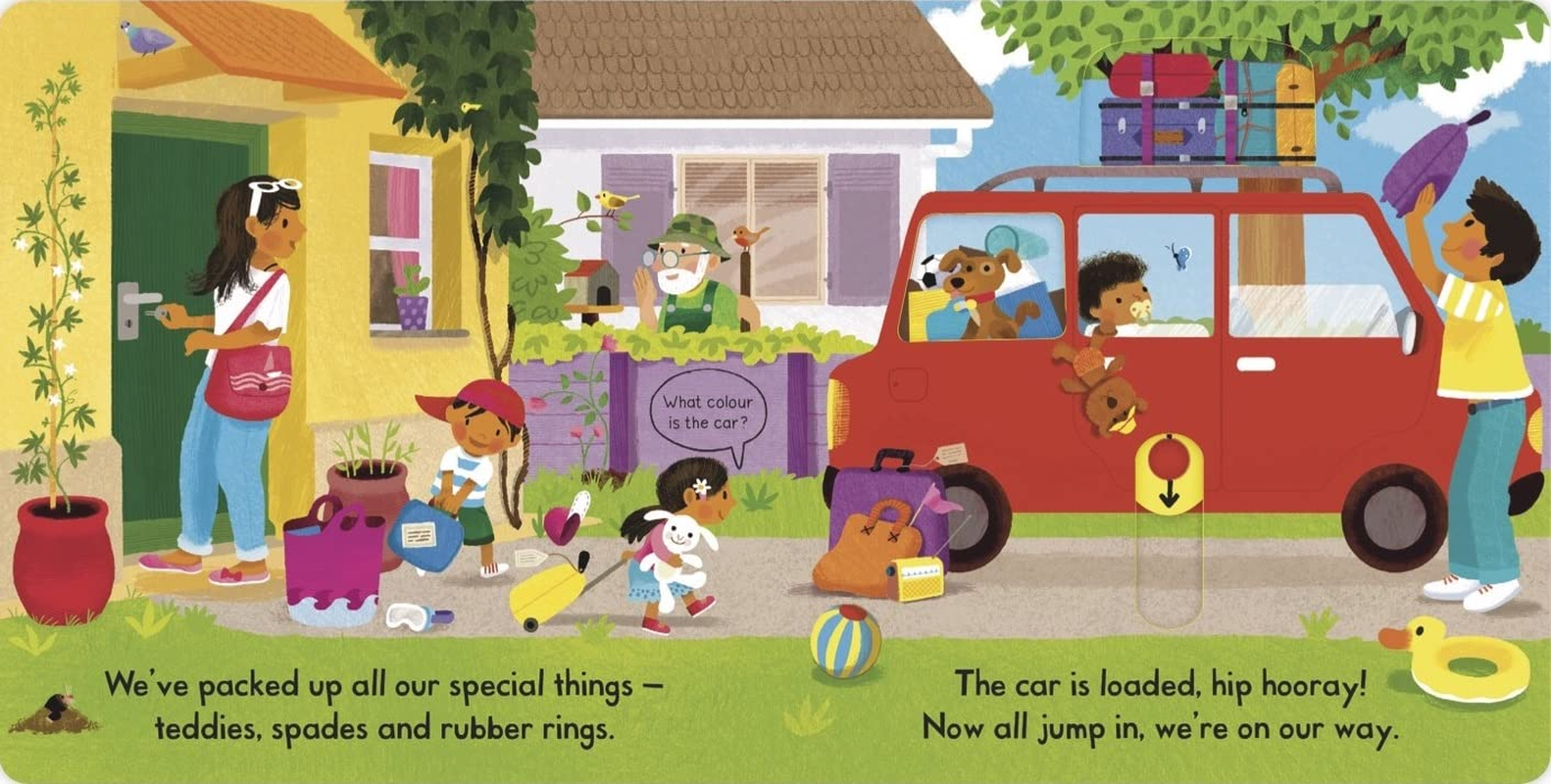 Busy Holiday: a Push, Pull, Slide Book image number 2