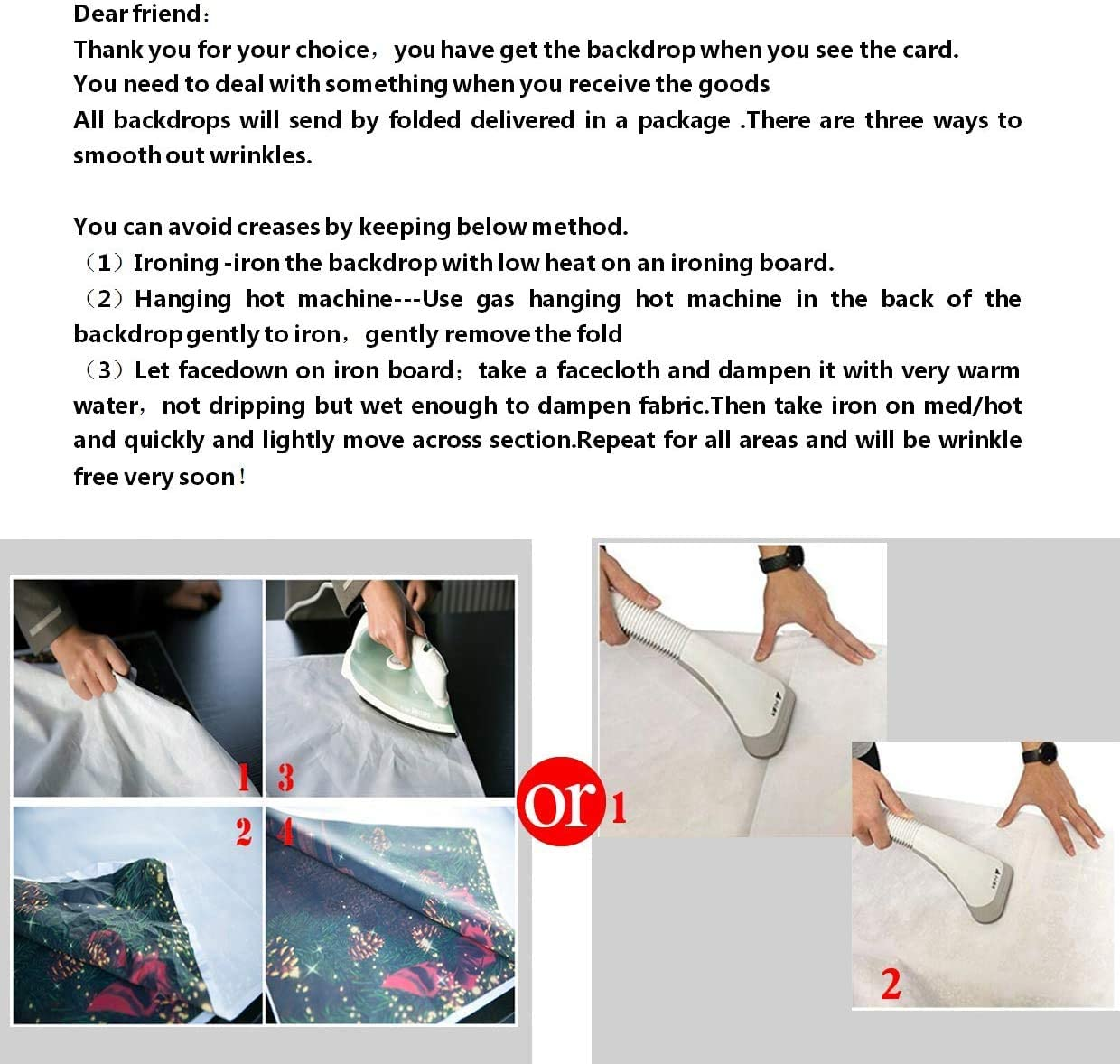 CHAIYA 7X5Ft Christmas Backdrops Red Christmas Backdrop Family Kids New Year Backdrop for Party Decorations CY-183 image number 3