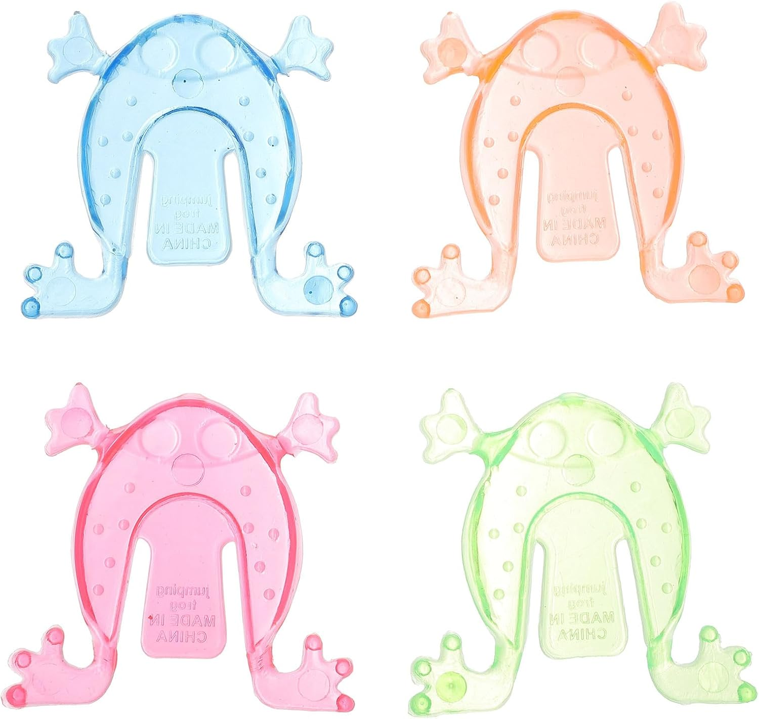 UPKOCH 30Pcs Jumping Frogs Toys, Plastic Leap Frogs for Kids, Fun Party Favors, Assorted Colors, 5X4.5Cm image number 6