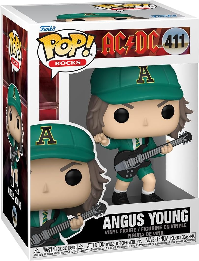 Funko POP! Rocks: AC/DC - Angus Young, Green image number 2