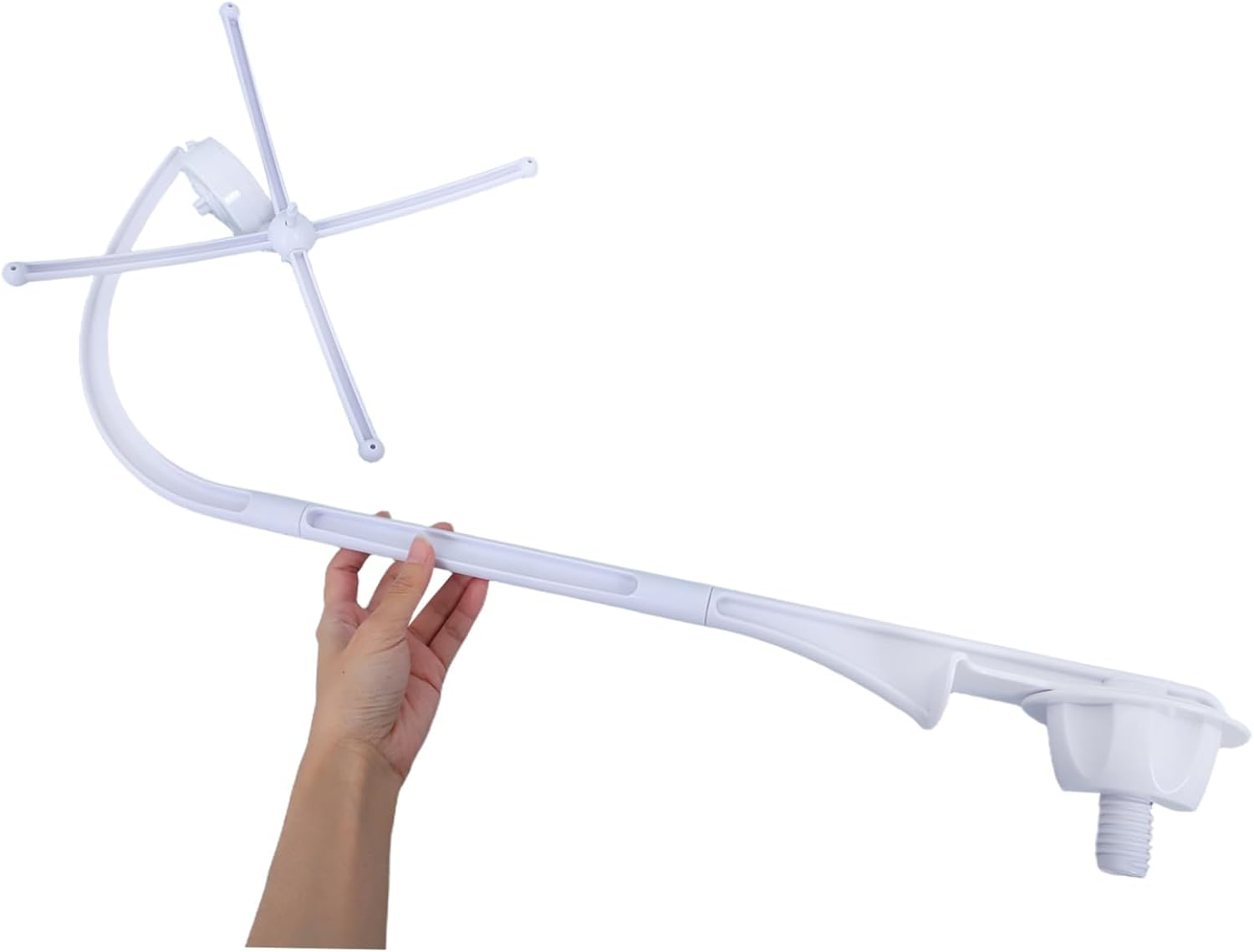 Adjustable Height Mobile Arm for Cribs Secure Clamp Mobile Bed Bell Holder DIY for Enhanced Sensory Experience with Toys Fits Cribs image number 5