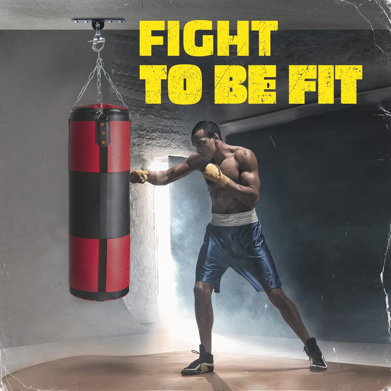 Yes4All, Heavy Bag Mount for Punching Bag Hanger, Heavy Duty Swing Hanger for Yoga, Chair, Boxing Bag, Indoor & Outdoor Gym - Smart Design, Easy to Use, Fit Most Ceiling image number 2