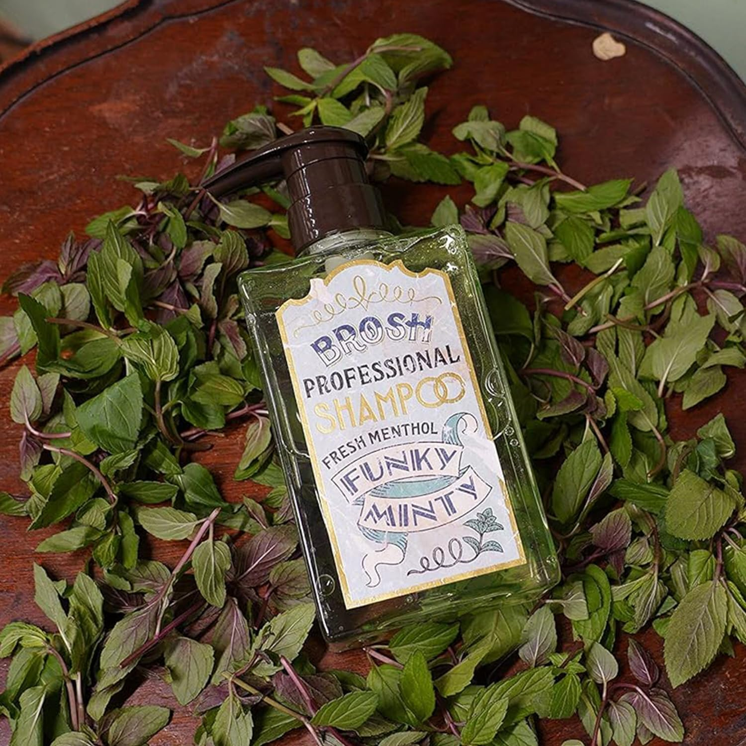 BROSH SHAMPOO FUNKY MINTY image number 2