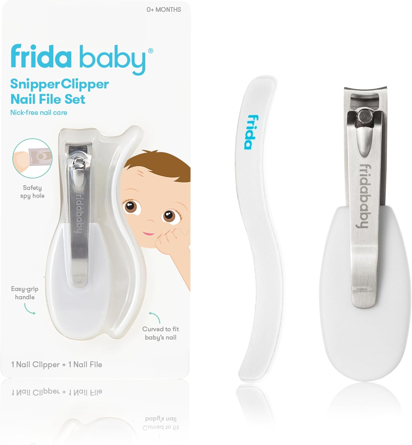 Nailfrida the Snipperclipper Set by Fridababy &ndash; the Baby Essential Nail Care Kit for Newborns and Up image number 1