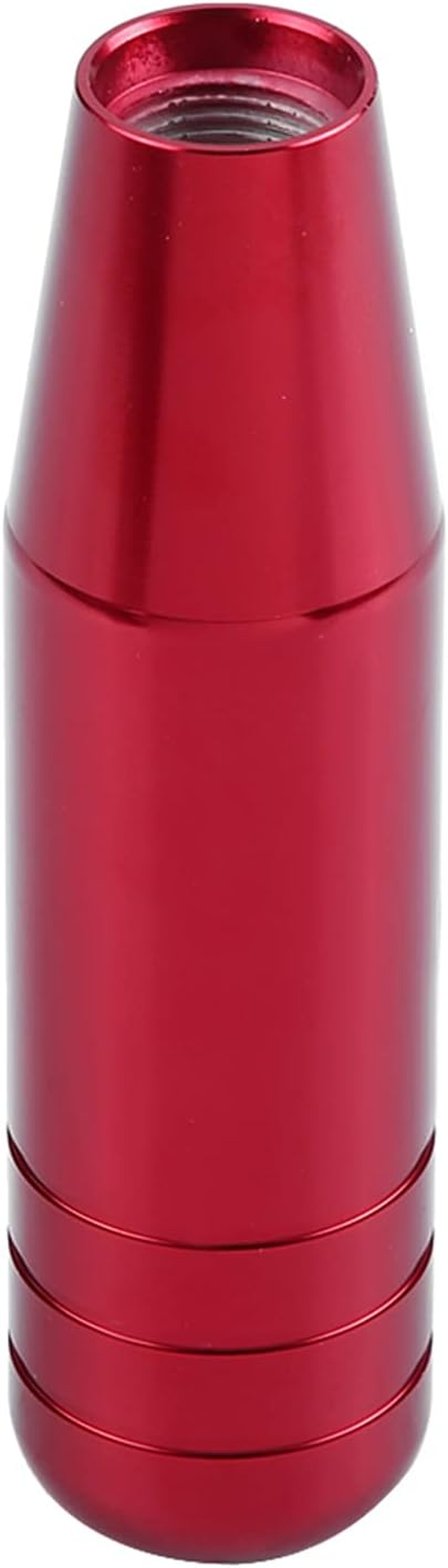 Akozon Universal Blue Aluminum Alloy Manual Car Gear Shift Knob Handle Shifter Lever 13Cm (Black)