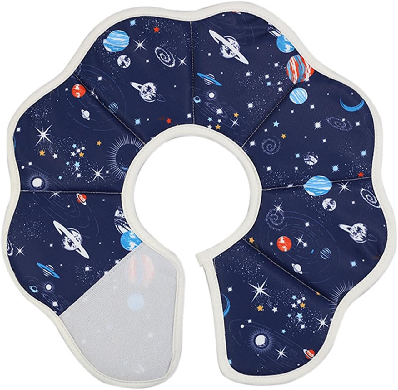 Soft Cat Recovery Collar, Protective Adjustable Pet Collar,Waterproof Comfortable Lightweight Elizabethan Collar for Cat Kitten Prevent from Licking Wounds, Not Block Vision image number 4