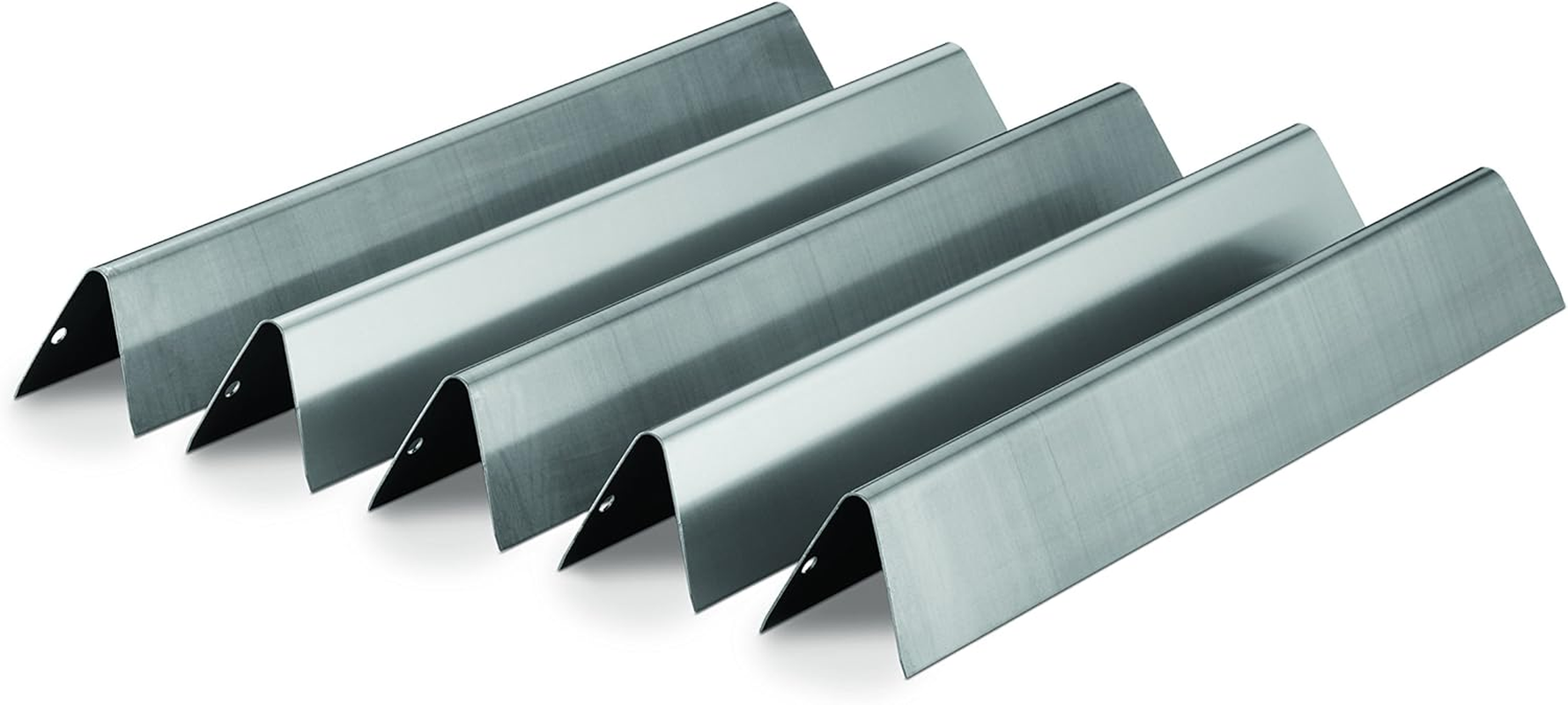 Weber 7620 Gas Grill Stainless Steel Flavorizer Bar Set for 300 Series Gas Grills (17.5 X 2.25 X 2.375) image number 5