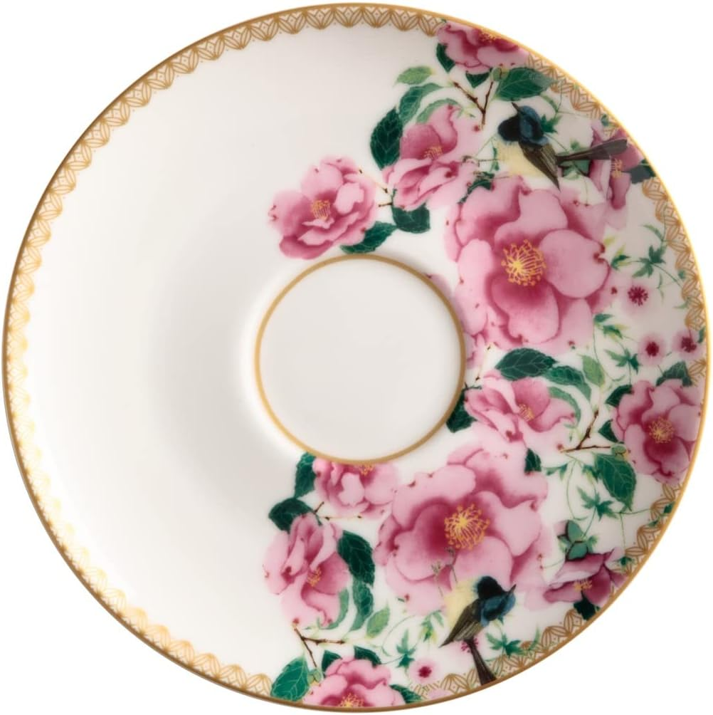 Maxwell & Williams Teas & C'S Silk Road Footed Cup & Saucer 200ML White Gift Boxed image number 5