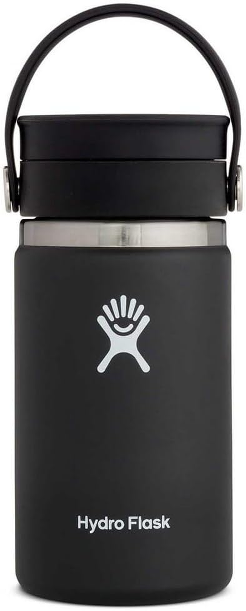 Hydro Flask 12 Oz Wide Mouth Bottle with Flex Sip Lid White