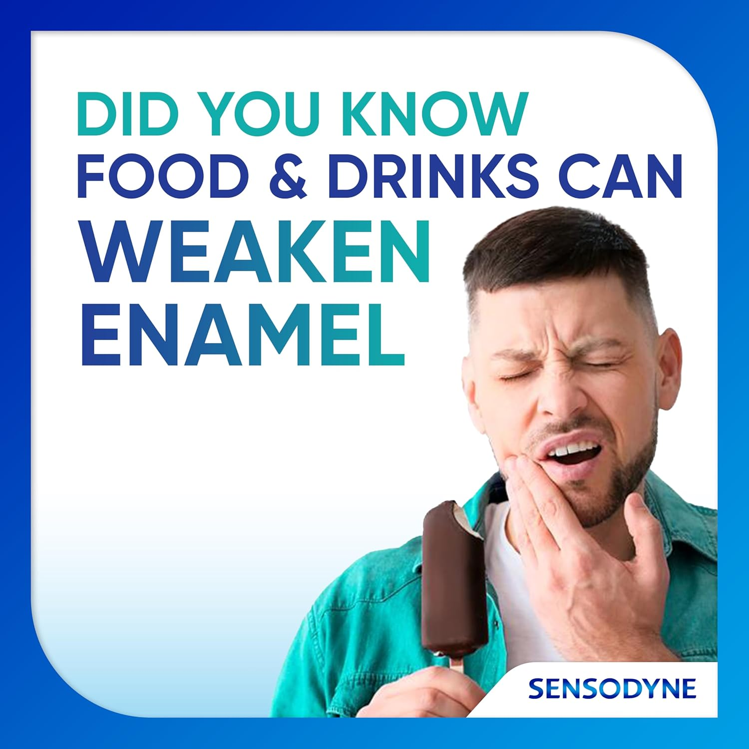 Sensodyne Toothpaste, Sensitivity & Enamel, Whitening, 100G image number 1