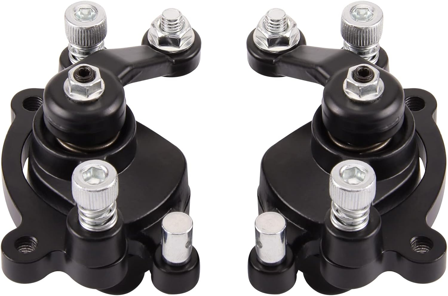 WOOSTAR Front and Rear Disc Brake Caliper Replacement for 2 Stroke 43Cc 47Cc 49Cc 50Cc Pocket Bike Dirt Pit Bike Pack of 2 image number 6