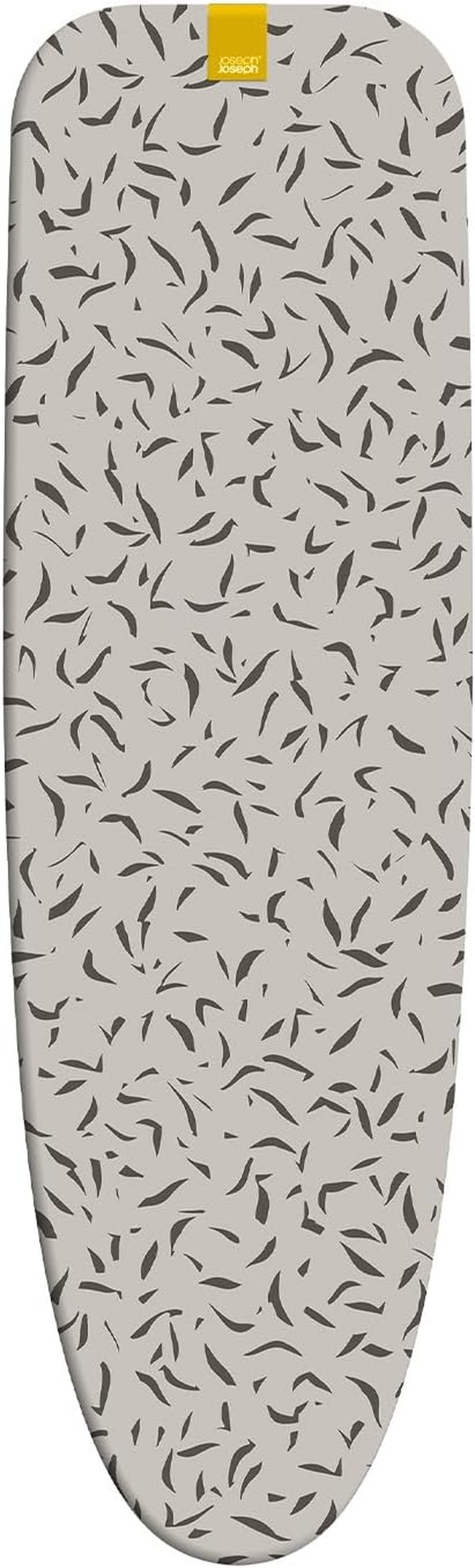 Joseph Joseph Ironing Board Cover 110 X 33Cm, Cotton with Silicone Iron Rest- for Use with Glide Compact, Ecru Scatter