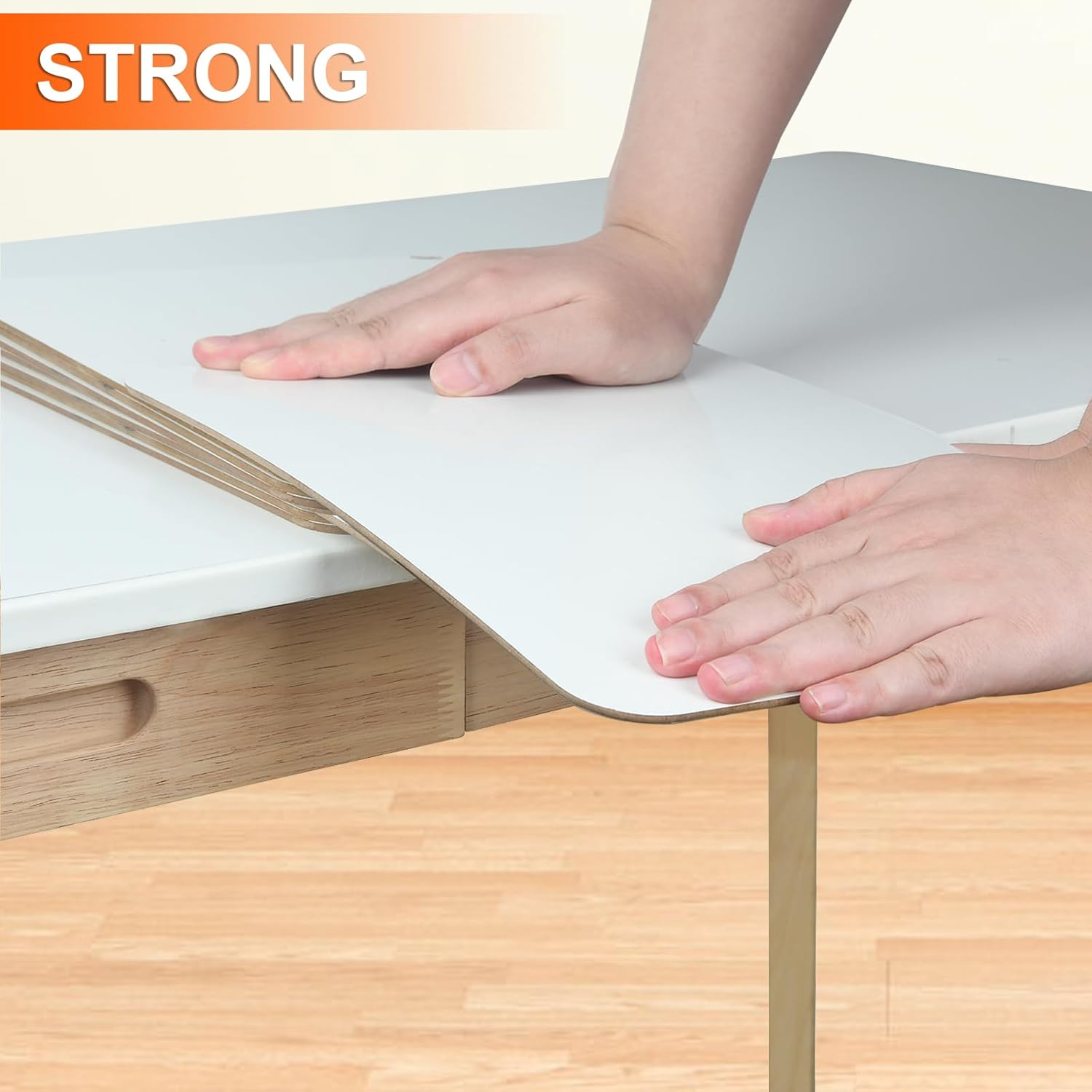 Hiziwimi 6Pcs 30X22.5Cm Dry Erase Mini Whiteboards, A4 White Board Double-Sided with 6&times;Marker and 6&times;Board Eraser, Small Whiteboard for School, Office, Home image number 6