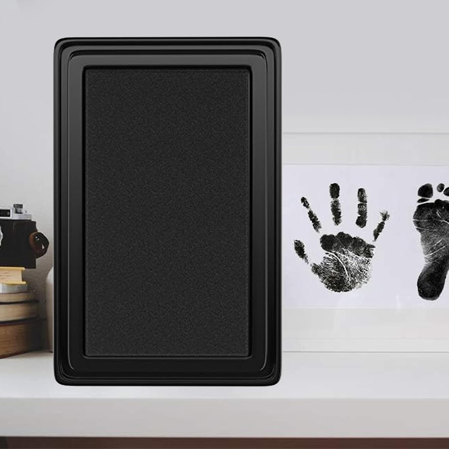 Foot Prints Ink Pad | Inkless Hand Print Ink Pad - Safe Handprint Tool for Newborns, Pet Feet Stamp Kids Craft for Shower Parents Love