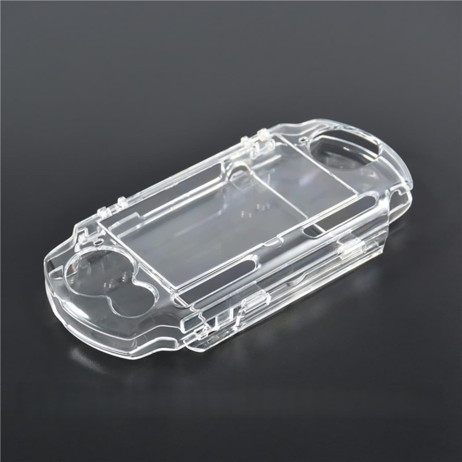 Transparent Hard Case for PSP 2000 3000 Console Crystal Protective Shell Back Stand Shockproof Cover anti Scratch Handheld Gaming Accessory