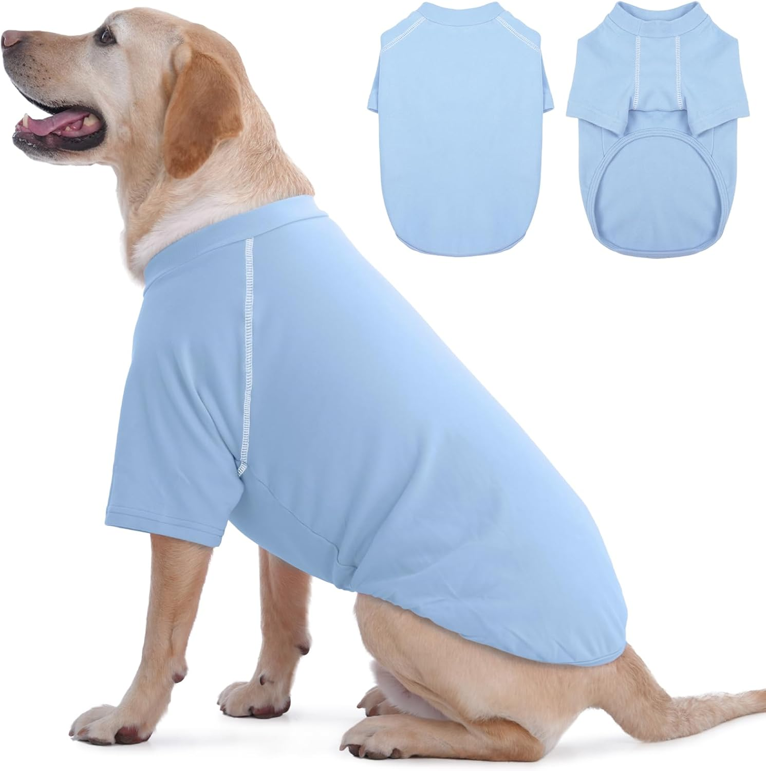 Iecoii Great Dane Sweater,Pet Dog Sweater for Extra Large Size Dogs,Fleece Sweatshirt for Dogs Girl Boy,Warm Dog Winter Sweater for Big Dogs,Stretchy Dog Sweatshirt Dog Cold Weather Coats,Grey,5Xl
