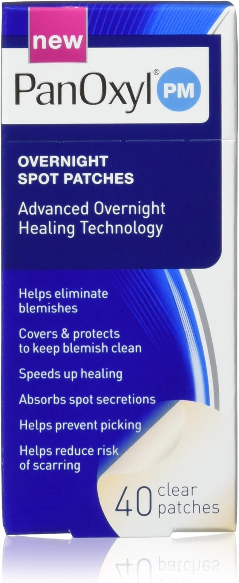 Panoxyl Pm Overnight Spot Patches with Advanced Hydrocolloid Healing Technology, 40 Count (Pack of 3) image number 2