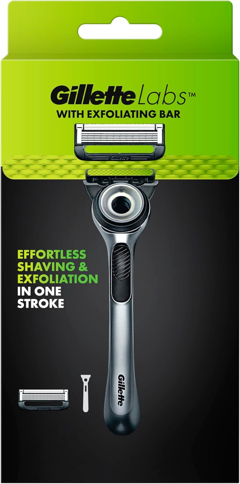 Gillettelabs with Exfoliating Bar Razor for Men 1 Count image number 2
