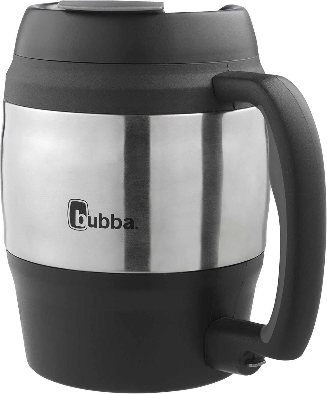 Bubba Classic Insulated Desk Mug, 52 Oz, Black - Tidal Wave image number 6