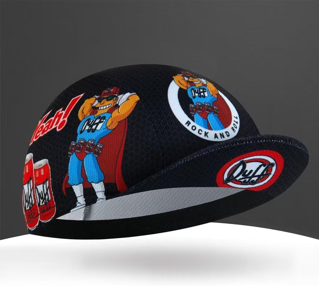 Corsehild Cycling Cap for Man and Woman-Cycling Hat under Helmet-Polyester Breathable Sweat Absorbent - Bee-1 image number 5