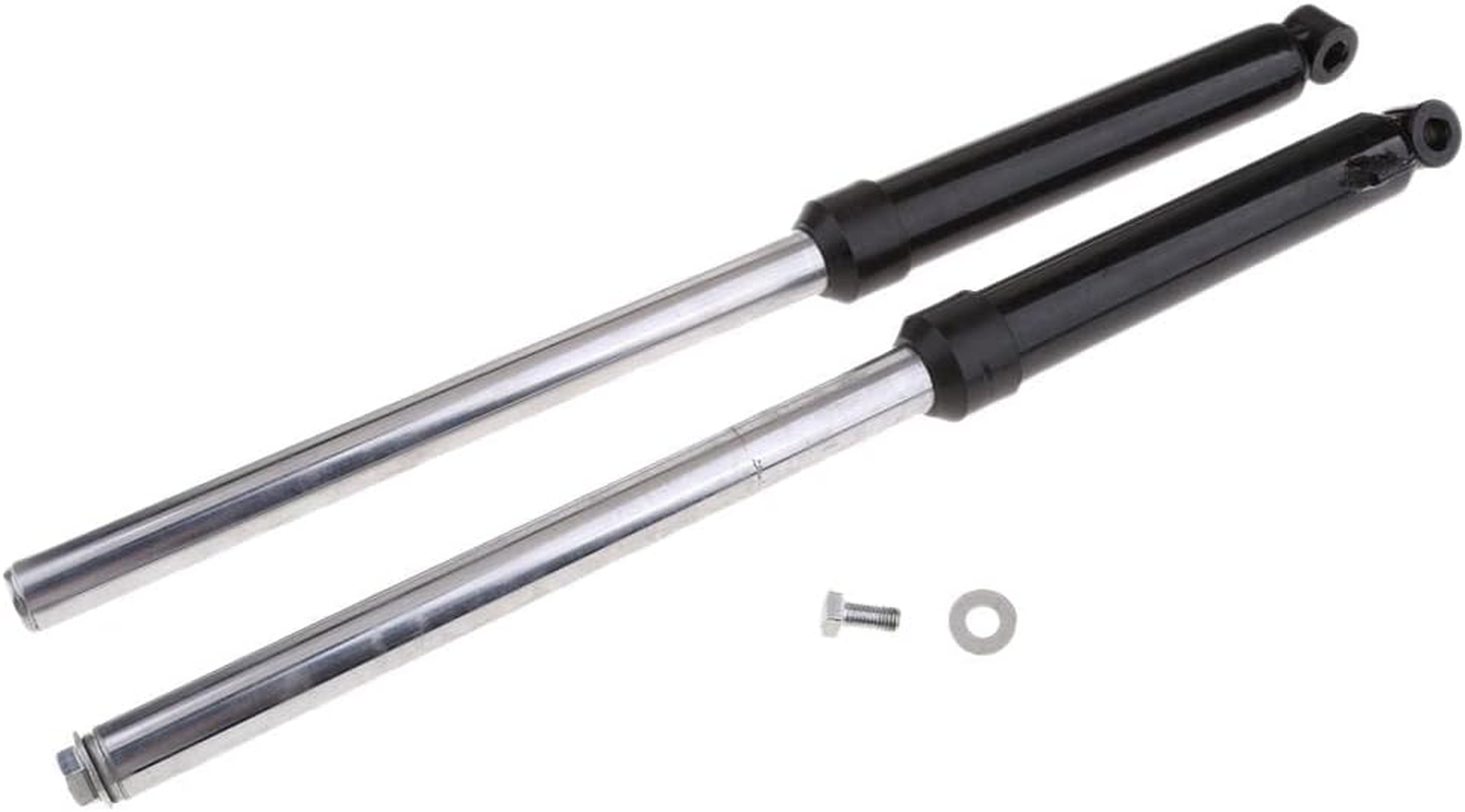 Generic 2 Pairs of Motorcycle Shock Absorbers Spare Parts for JR50, Rear + Front image number 1