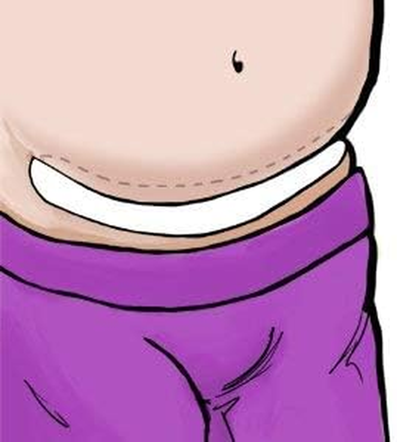 More of Me to Love Cotton Tummy Liner, XXL, White, 3-Pack image number 3