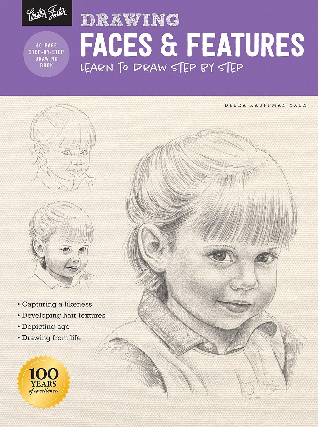 Faces & Features (Drawing): Learn to Draw Step by Step image number 2