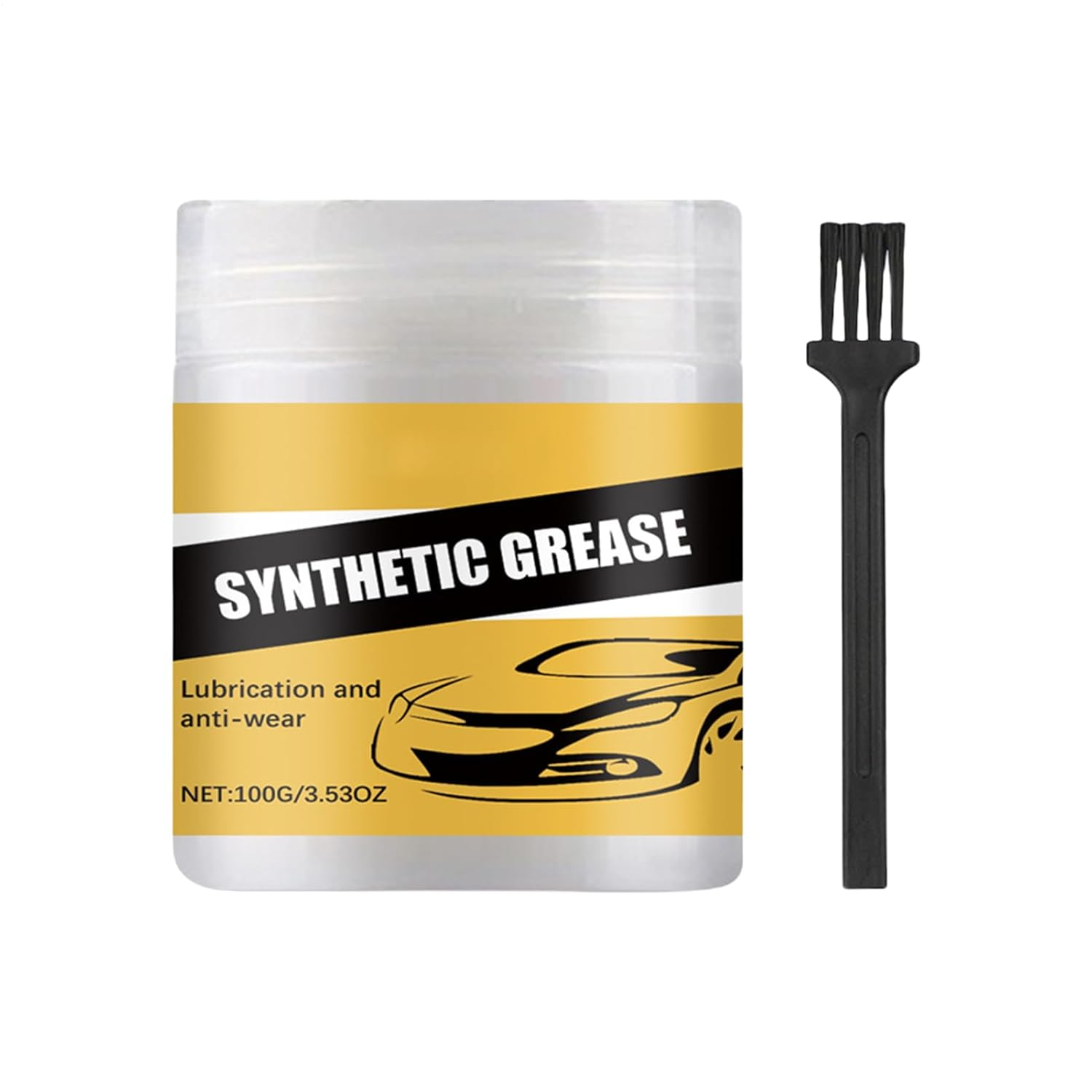 Wheel Bearing Grease,Multi-Purpose Car Lubricating - Heavy-Duty Lubricant 100G Maintenance for Chain Door Trailer Brake image number 2