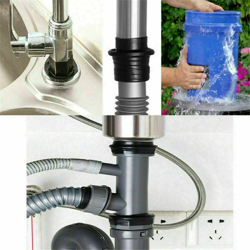 AIMALL 1.5M Heavy Duty Black Duct Tape Waterproof Tape PVC Super Strong Stop Leak Repair Leakage Flex Seal Tapes for Repairing and Multipurpose, 3.93 Inches Wide image number 1