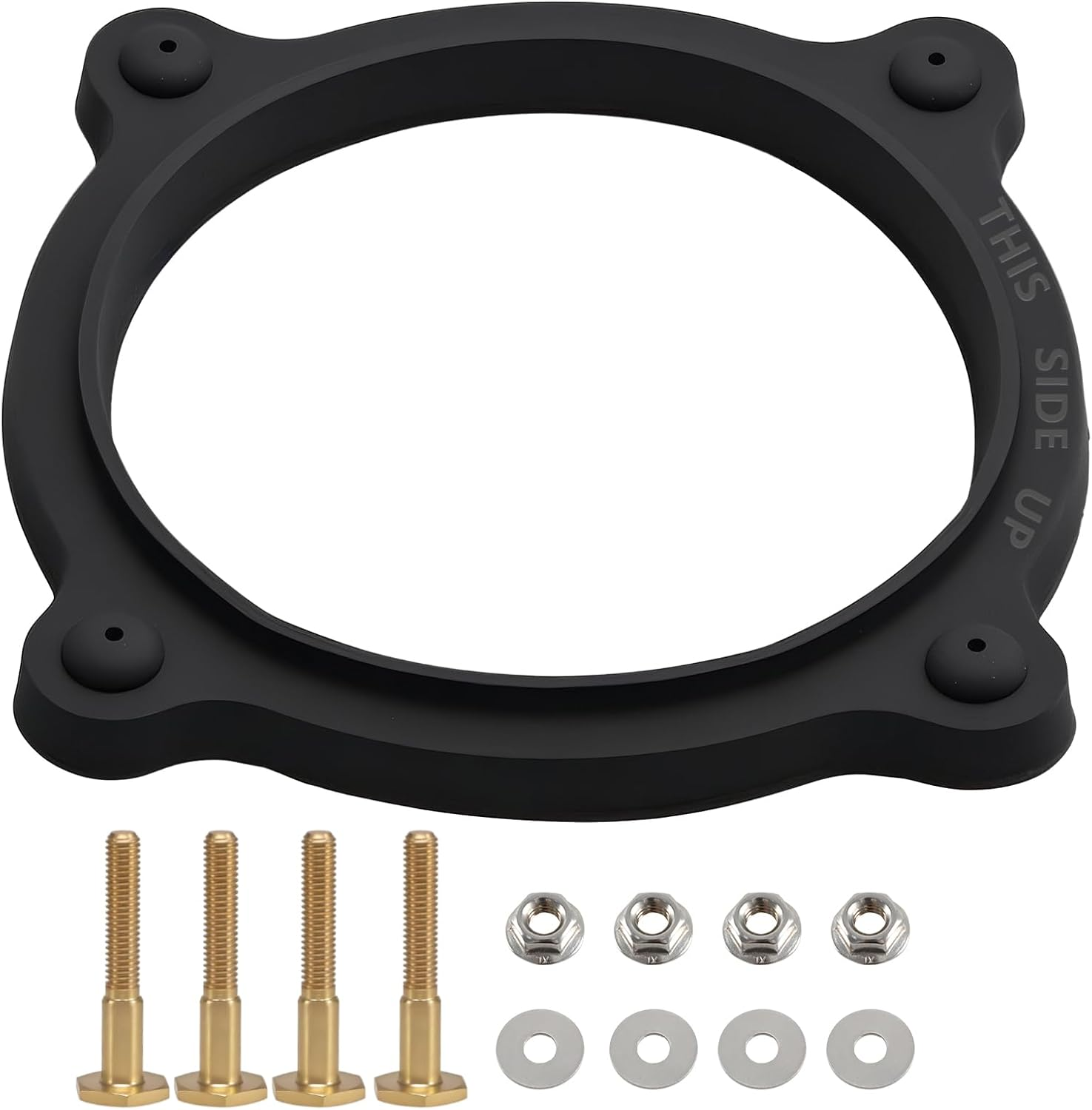 VR Toilet Floor Flange Seal and Mounting Kit Compatible with Dometic/Sealand 506+, 510+, 511H, 706, 806, 2010, 2011 / Vacuflush 606, 647, 648, 709, 1006, 1008, 1047, 1048 Replace#:385310063 image number 2