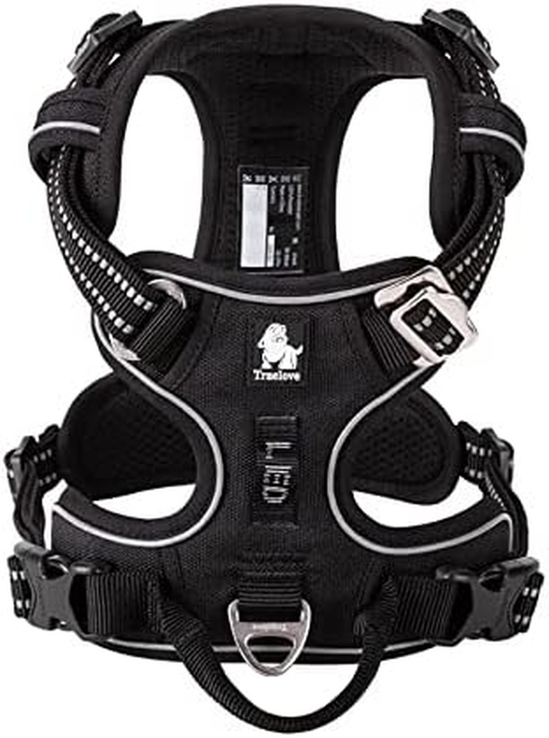 True Love No Pull Dog Harness, Medium, Black image number 2