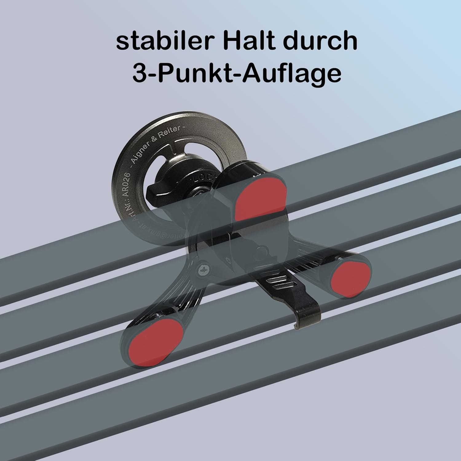 Mobile Phone Holder Car Magnet Compatible with Magsafe for round Ventilation Magnetic Holder for Mobile Phone for round Fan and Air Vent Ideal for Mercedes, Audi and All Ventilation Nozzles with Slats image number 2